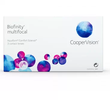 Lentes de contacto Presbicia Biofinity uso mensual