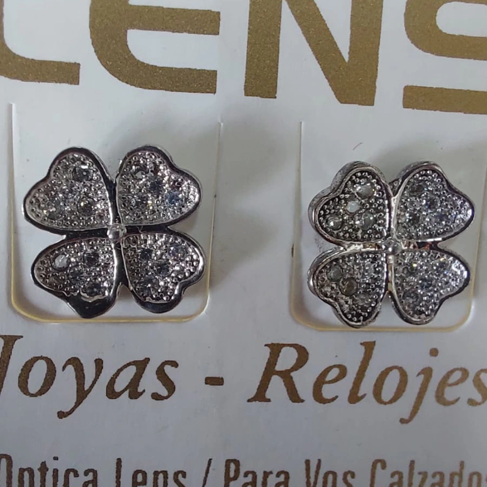 Aro plata 925 - Flor - Imagen 2